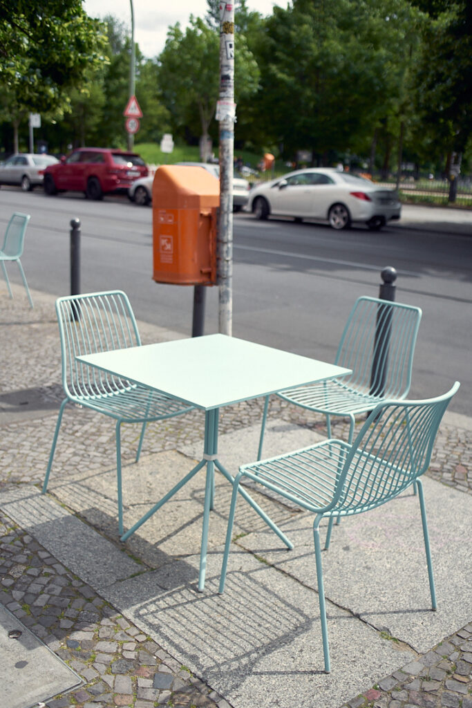 terraza de Montbijoupark